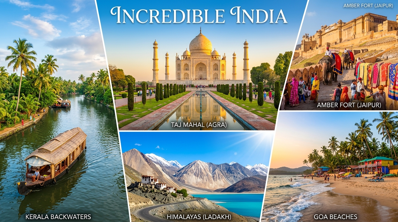 Incredible India Travel Destinations
